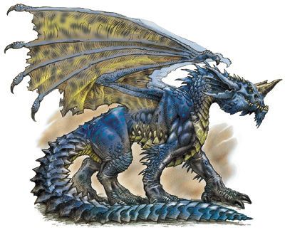 Cool Blue Dragons